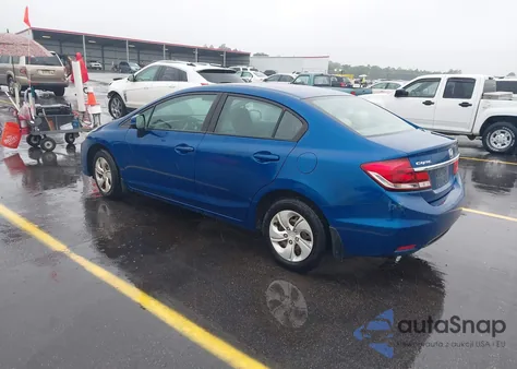 2013 Honda Civic Lx z USA, uszkodzony, nr VIN 2HGFB2F53DH587204